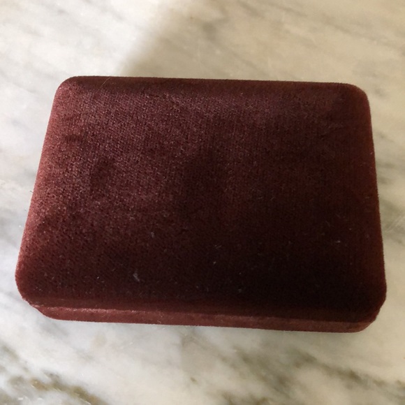 Men’s Cloisonné Cufflink and Tie Bar Set.  Hand Made in Velvet Box. Deep Blue. - Picture 6 of 7